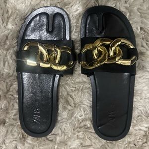 Gold link slide